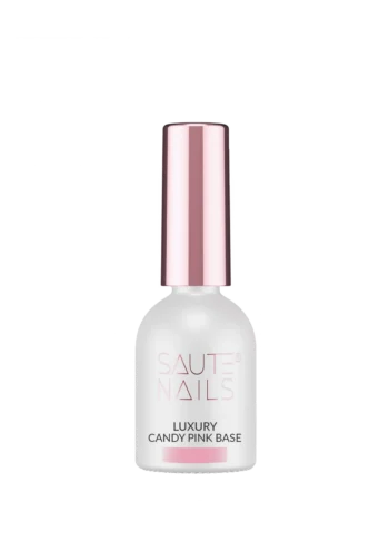 Luxury Candy Pink Base mliječno-ružičasta baza za gel lak bez HEMA-e – 8 ml