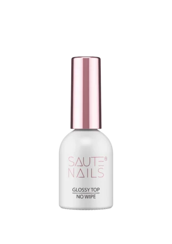 Glossy Top prozirni No Wipe završni sjaj bez HEMA-e – 8 ml
