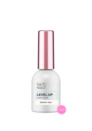 BiB Level Up Snow Veil neutralni mliječni gradivni gel u bočici – 8 ml