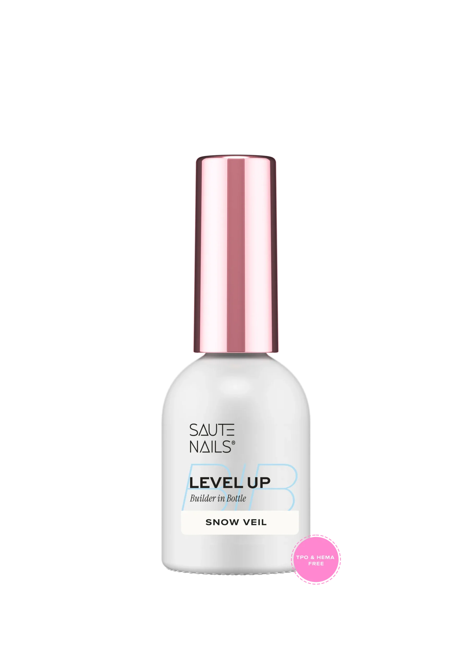 BiB Level Up Snow Veil neutralni mliječni gradivni gel u bočici – 8 ml