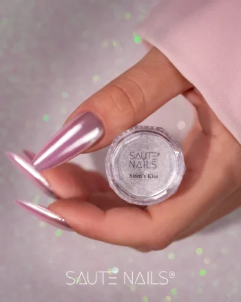 Siren’s Kiss srebrni zrcalni prah za nail art
