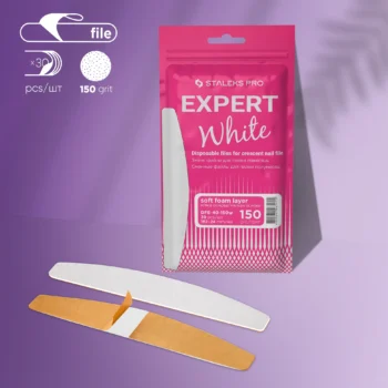 Samoljepljive zamjenjive turpije Expert White u obliku polumjeseca za bazu turpije