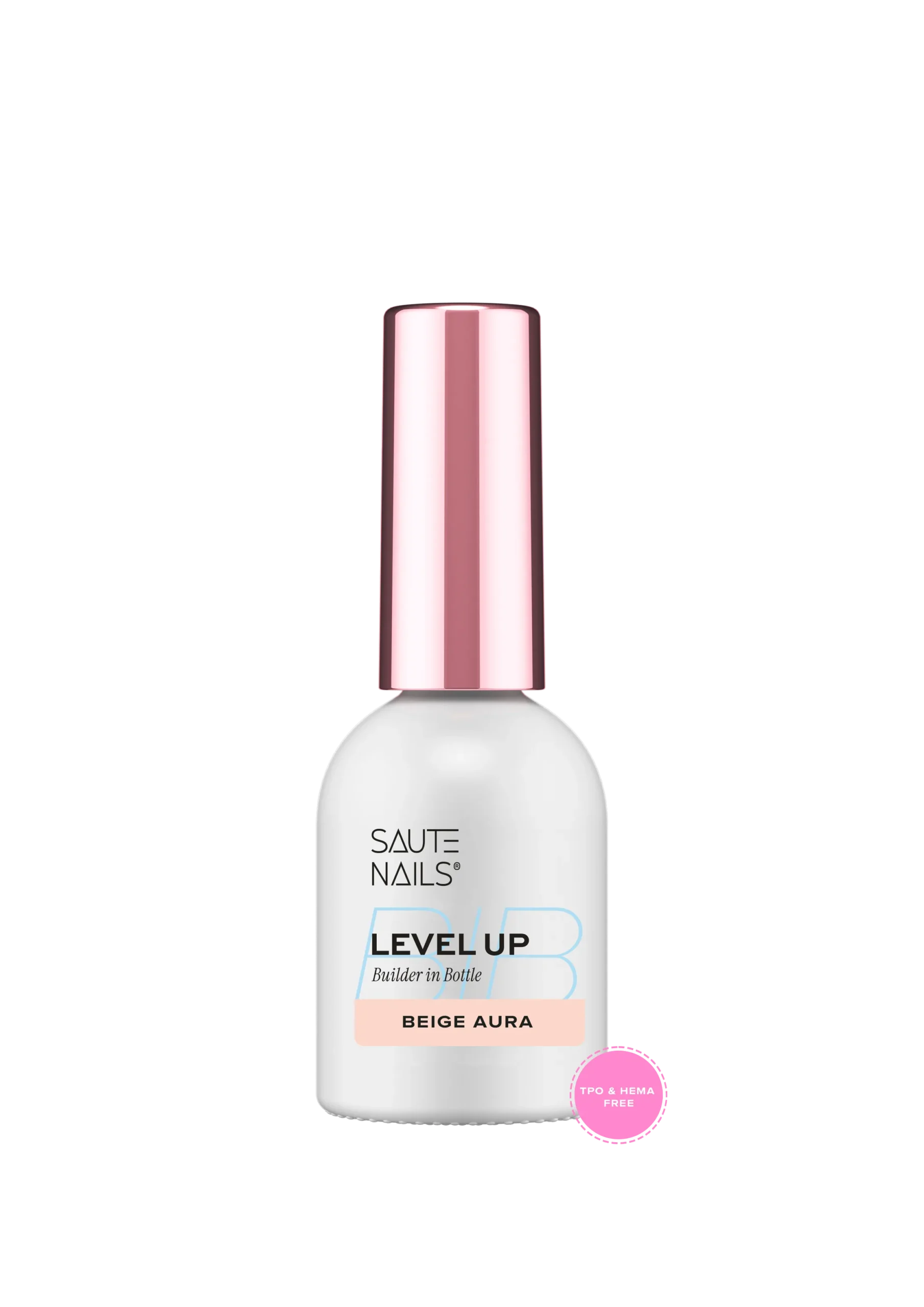 BiB Level Up Beige Aura mliječno-bež gradivni gel u bočici – 8 ml